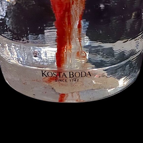 Kosta Boda Glass Candle Holders Votives Kjell Engman Sweethearts Tealight MCM - Picture 8 of 16